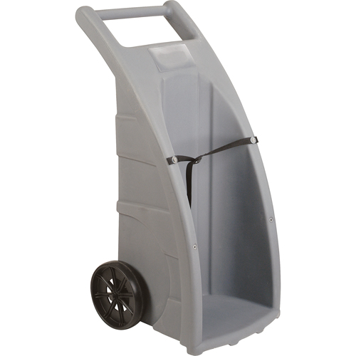 Chariot pour bouteilles, Roues Caoutchouc, Base de 23" la x 24" lo, 500 lb Pathway Supply LP