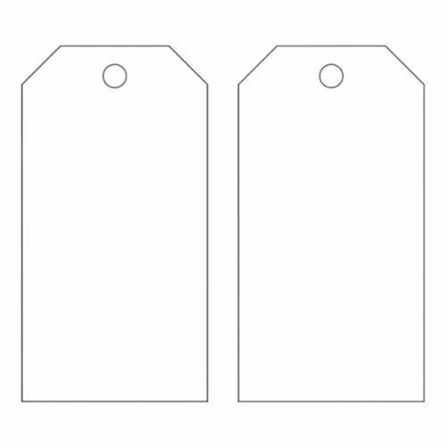 &eacute;tiquettes vierges autoplastifiantes pour la pr&eacute;vention des accidents, M&eacute;tal, 3" la x 5-3/4" h Pathway Supply LP