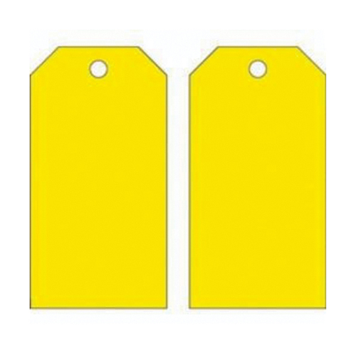 &eacute;tiquettes vierges autoplastifiantes pour la pr&eacute;vention des accidents, M&eacute;tal, 3" la x 5-3/4" h Pathway Supply LP