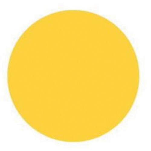Round Write-On Labels, Circle, 1.5" L x 1.5" W, Yellow Pathway Supply LP