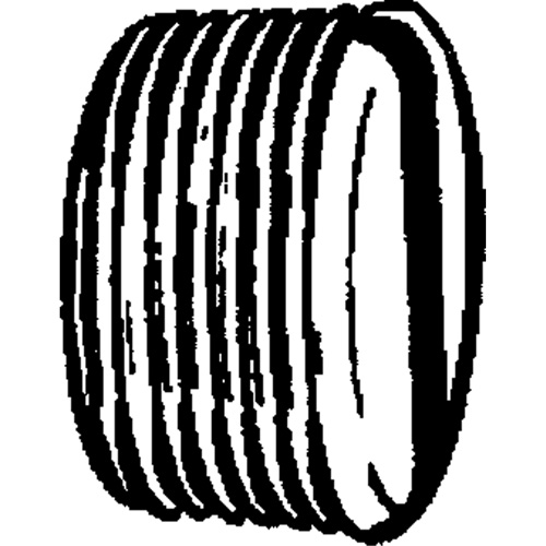 Pipe Plug (Slotted), 1/8" Dia., Brass Pathway Supply LP