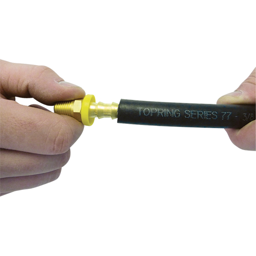 Topflex Lock-On Air Hoses- Replacement Reusable Fittings Pathway Supply LP