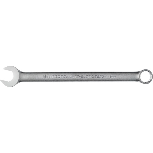 Combination Wrench, 12 Point, 16 mm, Satin Finish Pathway Supply LP