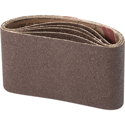 Portable Abrasive Belt, 3" W x 21" L, Aluminum Oxide, 100 Grit Pathway Supply LP