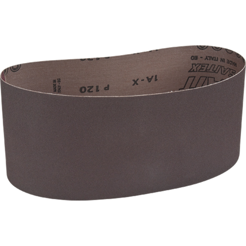 Portable Abrasive Belt, 4" W x 24" L, Aluminum Oxide, 120 Grit Pathway Supply LP