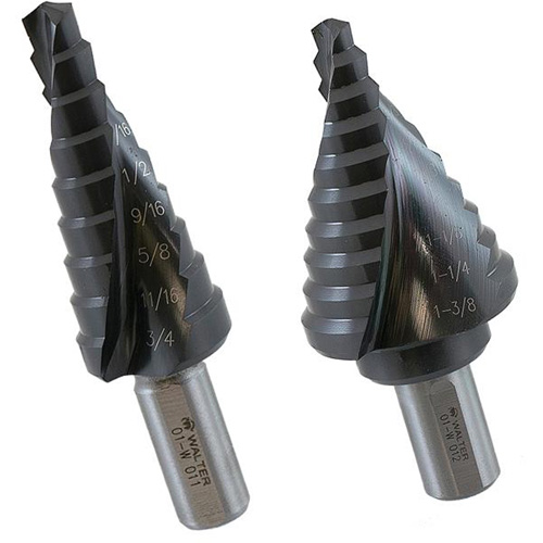 Multi-Step Drill Bit Set, 3 Pieces, High Speed Steel Pathway Supply LP