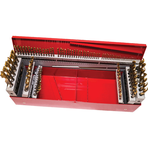 Jobber Drill Set, 115 Pieces, High Speed Steel Pathway Supply LP