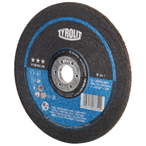 Grinding Wheel, 7" x 9/32", 7/8" Arbor, Type 27 Pathway Supply LP