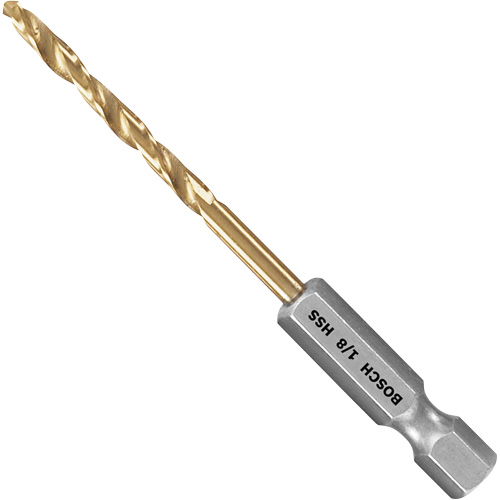 Impact Tough Drill Bit, High Speed Steel, 1-3/4" Flute, 135° Point Pathway Supply LP