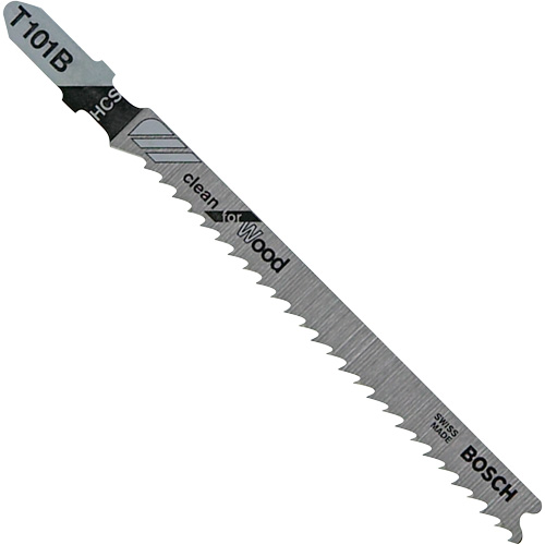 Lame de scie alternative pour la coupe du bois, Acier &agrave; haute teneur en carbone, Tige en T, 4" lo, 10 dents par pouce Pathway Supply LP