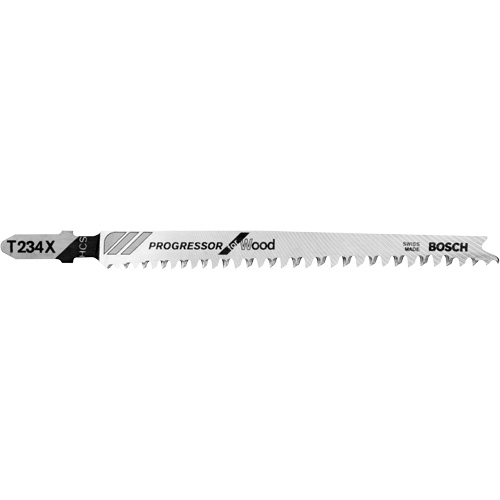 Lame de scie sauteuse, Acier &agrave; haute teneur en carbone, Tige en T, 4-5/8" lo, 8-12 dents par pouce Pathway Supply LP