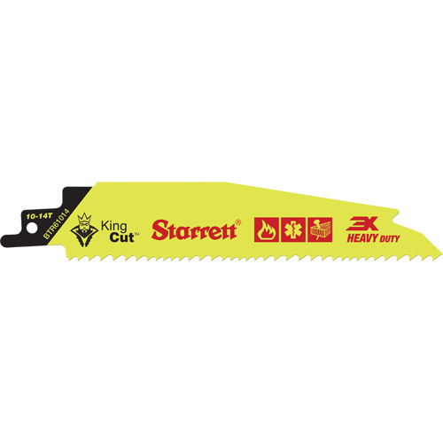 Lame de scie alternative King Cut, Bim&eacute;tal, 10-14 Dents par pouce, 12" lo x 1" la Pathway Supply LP