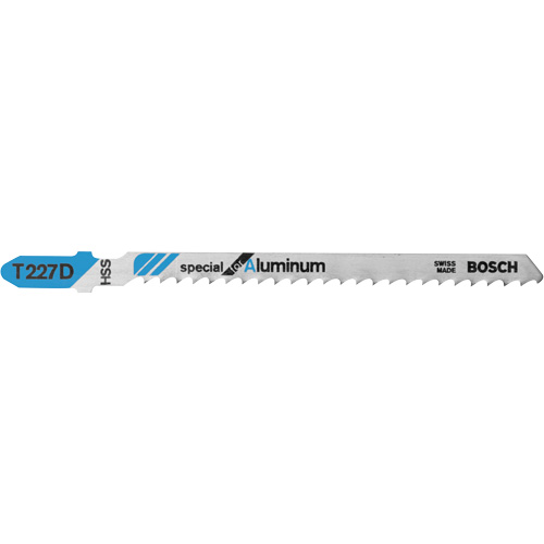 Lames de scie sauteuse, Acier rapide, Tige en T, 4" lo, 8 dents par pouce Pathway Supply LP