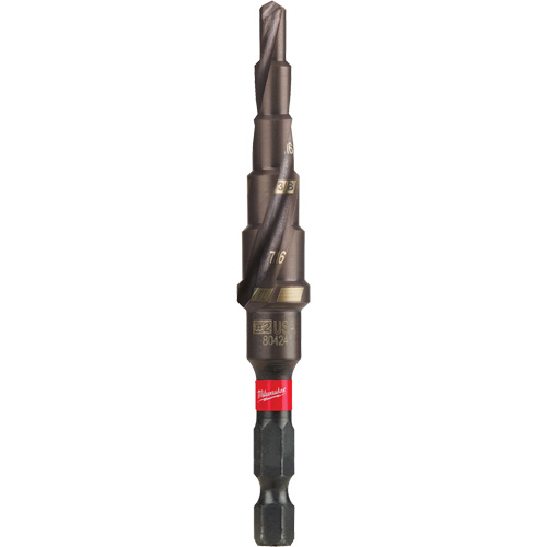 Foret &eacute;tag&eacute; #2 Shockwave Impact Duty, 3/16" - 1/2", Incr&eacute;ments de 1/16", Titane Pathway Supply LP