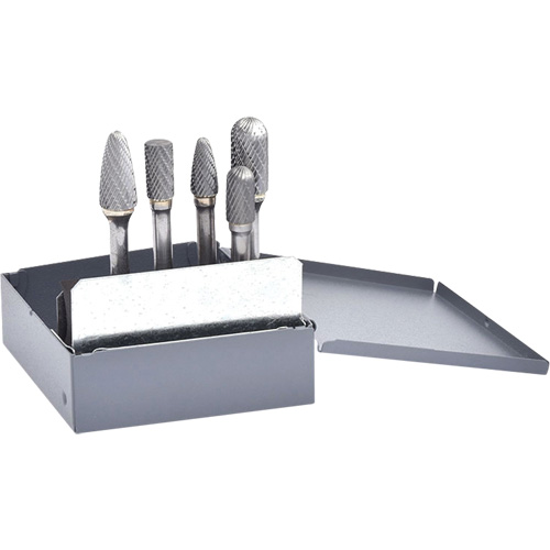 Jeu de fraises en carbure &agrave; double coupe, 5 morceaux Pathway Supply LP