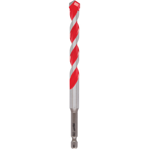 Shockwave Reduced Shank Hammer Drill Bit, 7/16", Carbide, 4" Flute Pathway Supply LP