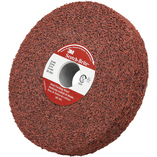 Meule de finition &agrave; structure non tiss&eacute;e pour m&eacute;tal Scotch-Brite Pathway Supply LP