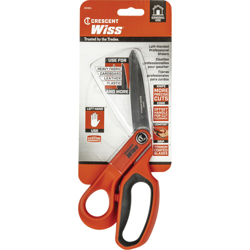Cisaille pour ouvrier professionnel, 10", Poign&eacute;e Anneaux Pathway Supply LP