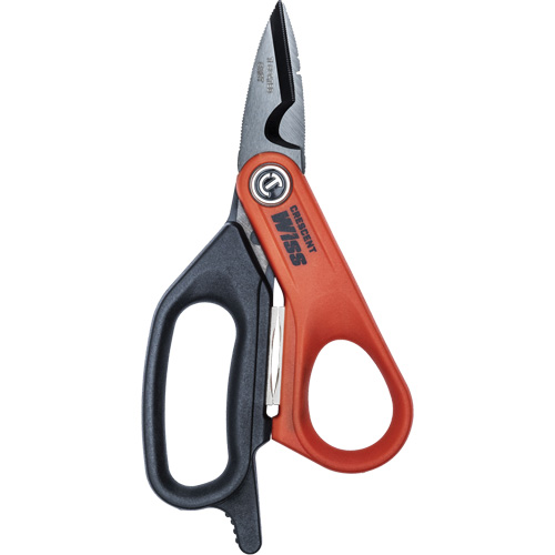 Electrician's Data Shears, 6", Rings Handle Pathway Supply LP