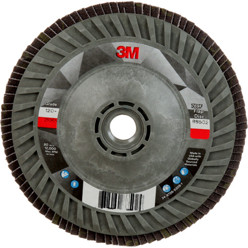 769F Quick Change Flap Disc, 5" x 5/8"-11, Type 27, 120+ Grit, Ceramic Pathway Supply LP