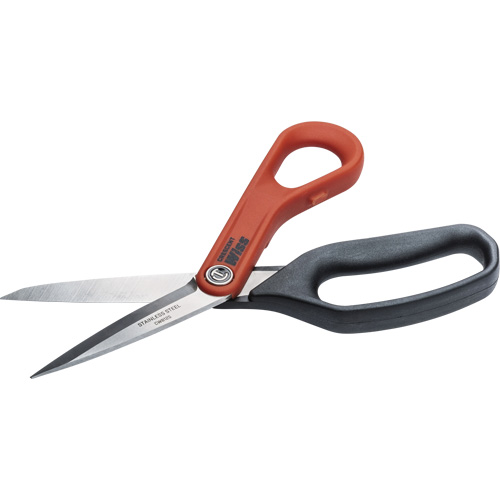 Cisaille tout usage en acier inoxydable pour ouvrier professionnel, 8-1/2", Poign&eacute;e Anneaux Pathway Supply LP