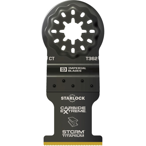 Lame en titane pour le m&eacute;tal Carbide Extreme Storm Starlock Pathway Supply LP