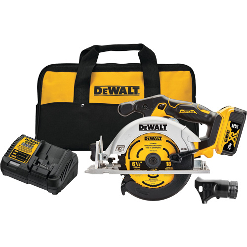 Max* Brushless Cordless Circular Saw Kit, 6-1/2", 20 V Pathway Supply LP