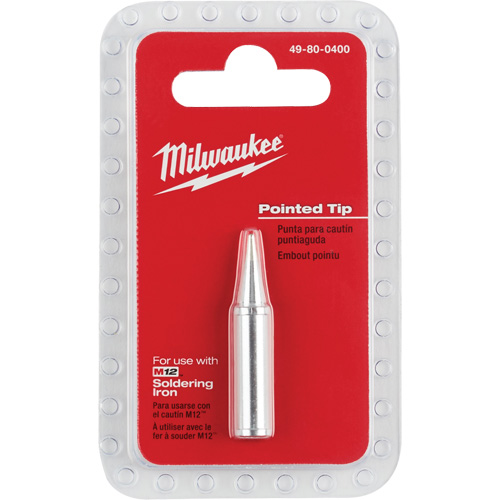 Pointe pointue du fer &agrave; souder M12, Conique Pathway Supply LP