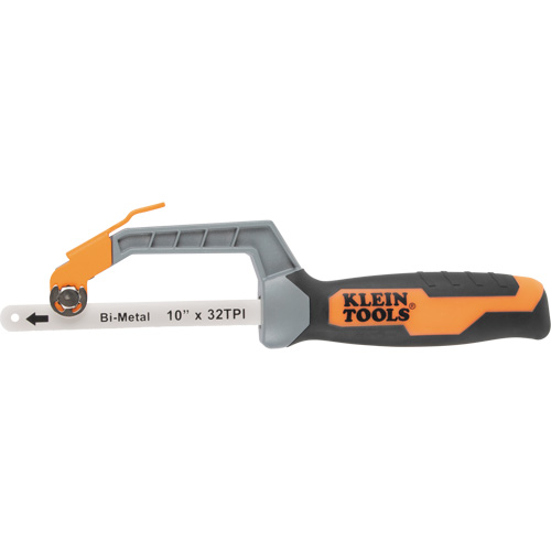 Compact Finish-Cut Hacksaw, 10", Ergonomic Handle Pathway Supply LP