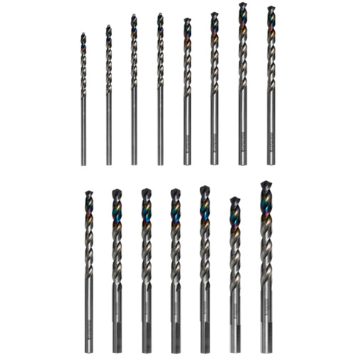 Metal Demon Drill Bits Set for Mild, Hardened and Stainless Steels, 15 Pieces Pathway Supply LP