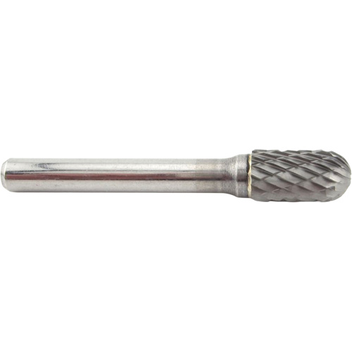 Cylinder Shape Radius End Carbide Shipyard Bur, SC-3, 3/8" Dia., 3/4" Depth of Cut Pathway Supply LP