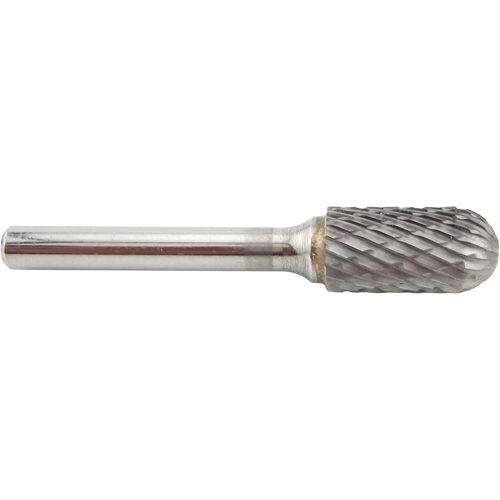 Cylinder Shape Radius End Carbide Shipyard Bur, SC-5, 1/2" Dia., 1" Depth of Cut Pathway Supply LP