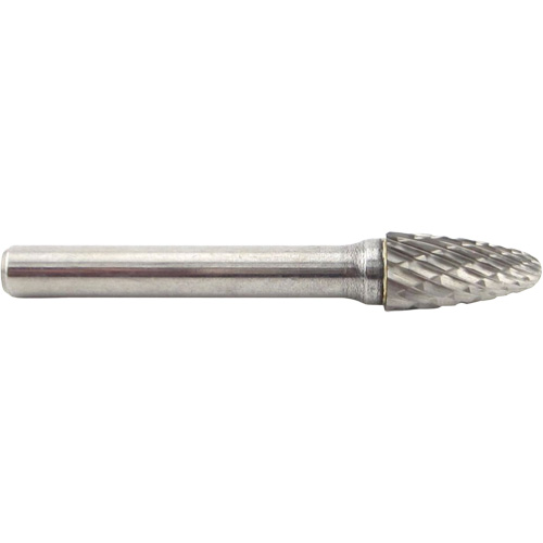 Tree Shape Radius End Carbide Shipyard Bur, SF-3, 3/8" Dia., 3/4" Depth of Cut Pathway Supply LP