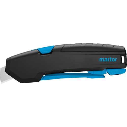 SECUPRO 425 Safety Knife with Rounded-Tip Trapezoid Blade, 15 mm, Plastic Handle Pathway Supply LP