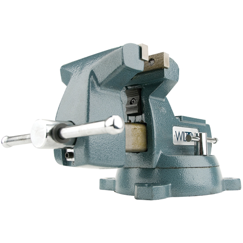 Mechanic's Vises, 6" Jaw Width, 4-1/8" Throat Depth Pathway Supply LP