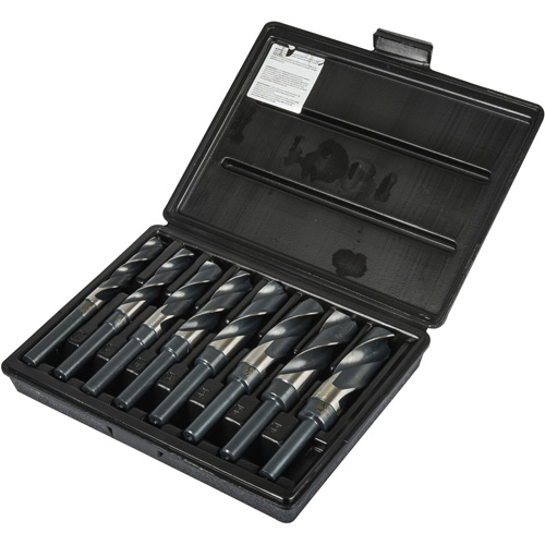 Reduced Shank Drill Bit Set, 8 Pieces, High Speed Steel Pathway Supply LP
