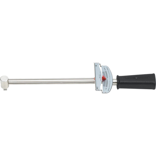 Cl&eacute; dynamom&eacute;trique &agrave; lecture directe, &agrave; cliquer, Entraînement 1/4" carr&eacute;, 0 - 80 lb-po Pathway Supply LP