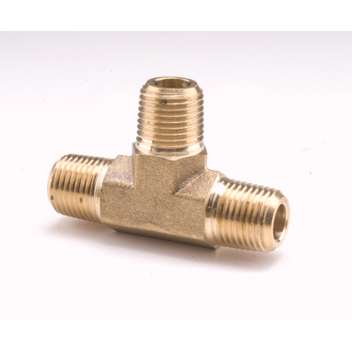 Male Pipe Tees, Brass, 1/8" Pathway Supply LP