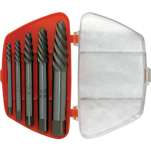 ISE-5 5-Piece Spiral Extractor Set, Chrome Molybdenum Pathway Supply LP
