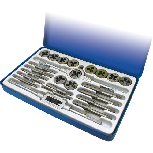 Metric Alloy Tap and Die Set, 24 Pieces Pathway Supply LP