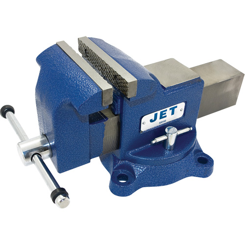 JSV-6HD &eacute;tau robuste avec base pivotante de 6", Largeur des m&acirc;choires 4", Profondeur de la gorge 4" Pathway Supply LP
