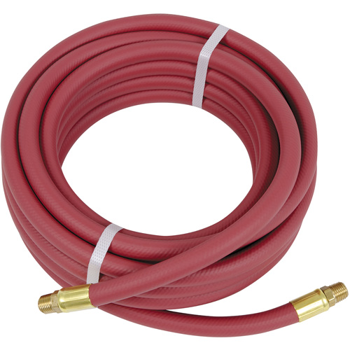 Heavy-Duty Air Hose, Air, PVC, 3/8" dia. x 25', 300 psi, 3/8" NPT Pathway Supply LP