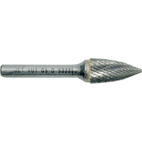 Fraise arboriforme avec extr&eacute;mit&eacute; pointue G3-D JET-KUT, 3/8" dia., 1/4" Tige, 3/4" Prof. de la coupe Pathway Supply LP