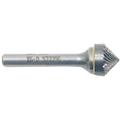 Cone Point Burr, 1/2" Dia., 1/4" Shank, 1/4" Depth of Cut Pathway Supply LP