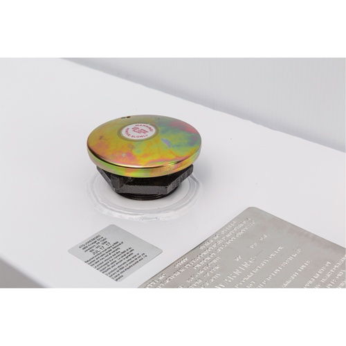 R&eacute;servoir de transfert pour carburant en acier, Acier, Capacit&eacute; 85 gal., Blanc Pathway Supply LP