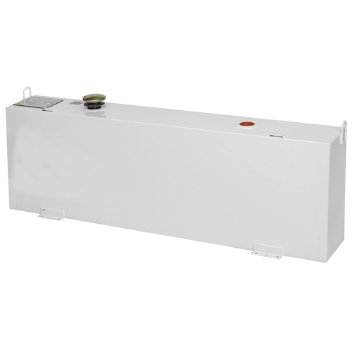 R&eacute;servoir de transfert pour carburant en acier, Acier, Capacit&eacute; 36 gal., Blanc Pathway Supply LP