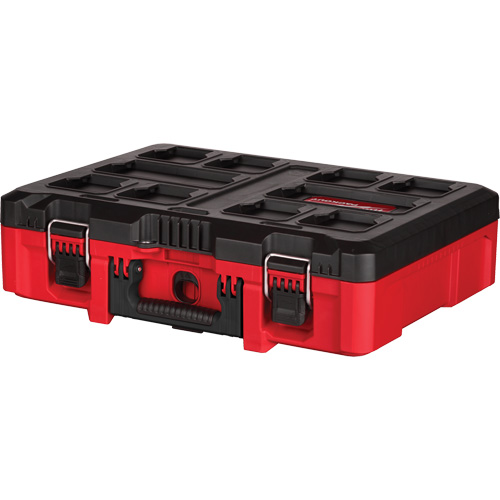 Coffre &agrave; outils avec partitions ajustables Packout, 20-7/10" x 15-1/5" x 6-1/5", Noir/Rouge Pathway Supply LP