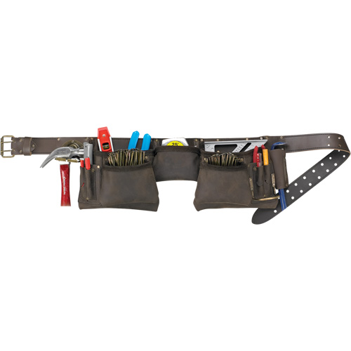Constructor's Tool Belt, Leather, Tan Pathway Supply LP