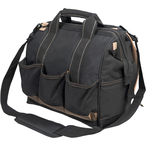 Porte-outils &agrave; compartiments multiples, Polyester, 33 pochettes, Noir Pathway Supply LP