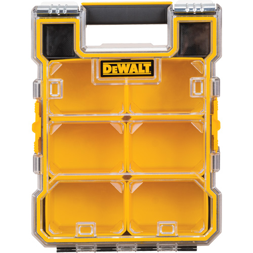 Mid-Size Pro Organizer, 4-1/2" W x 10-1/4" D x 13-3/5" H, Black/Yellow Pathway Supply LP
